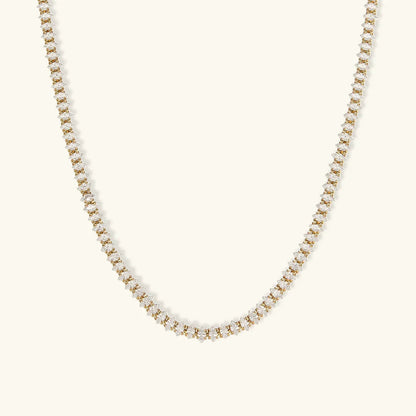 [Royal Vicky]Wisteria Diamond Tennis Necklace