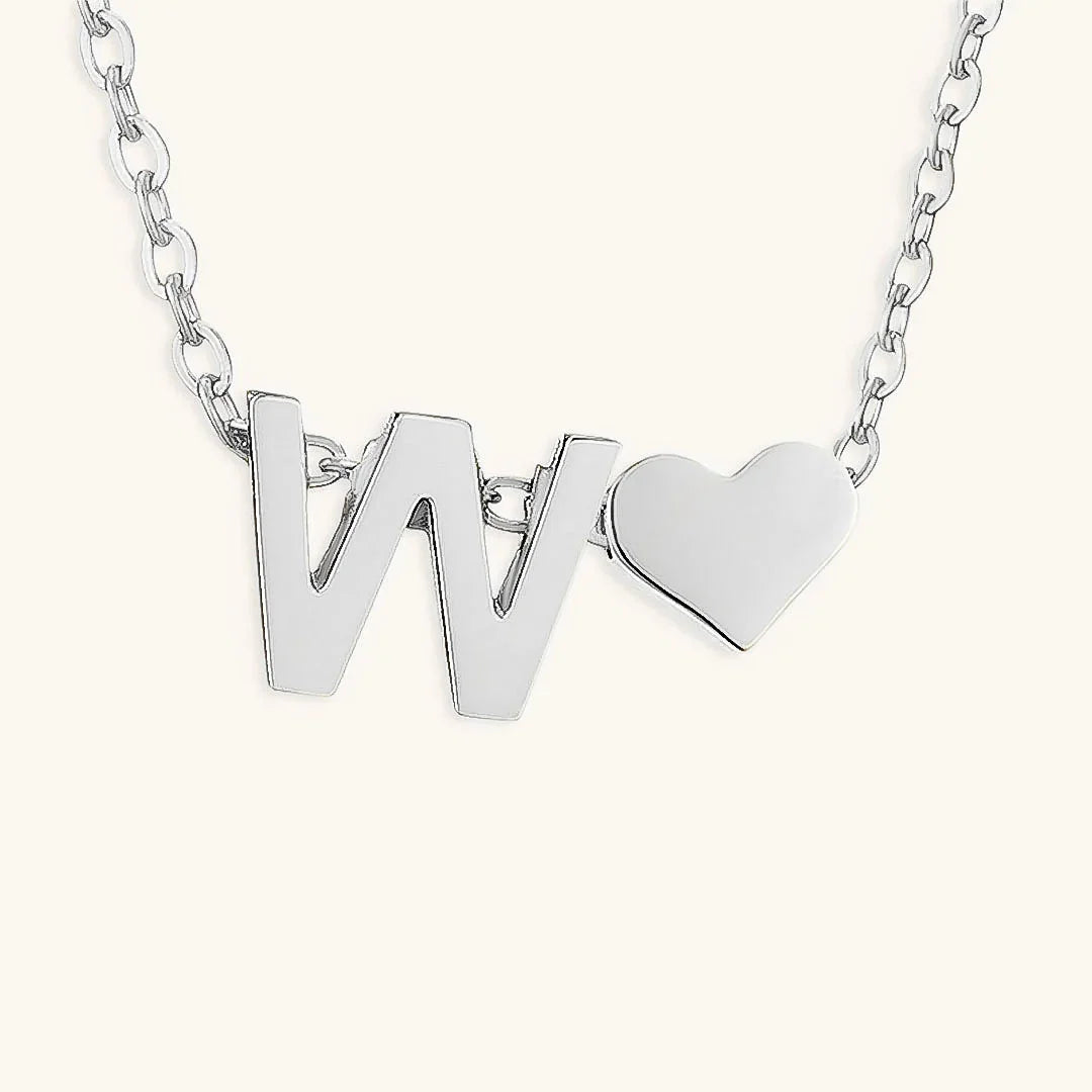 [Royal Vicky]Ria Initial Letter Gold Necklace