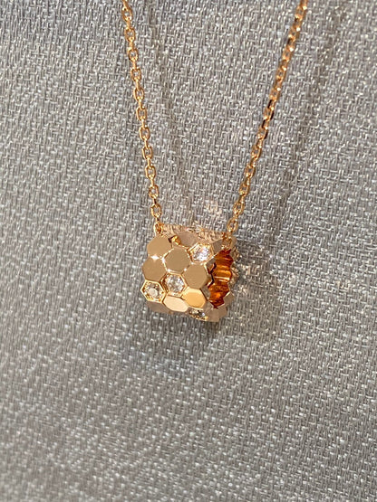 [Vicky] BIENENLIEBE DIAMANT-HALSKETTE