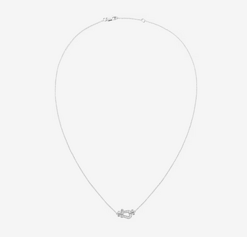 [Royal&Vicky]FORCE 10 DIAMOND SILVER NECKLACE MINI MODEL