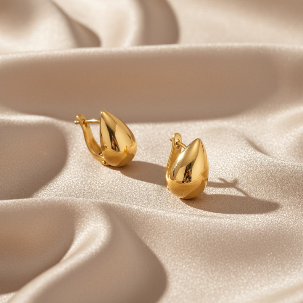 [Royal Vicky]Velvette Gold Earrings