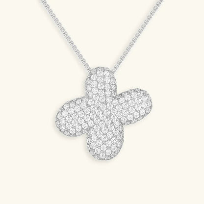 [Royal Vicky]Bubble Initial Diamond Necklace