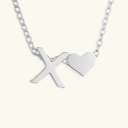 [Royal Vicky]Ria Initial Letter Gold Necklace
