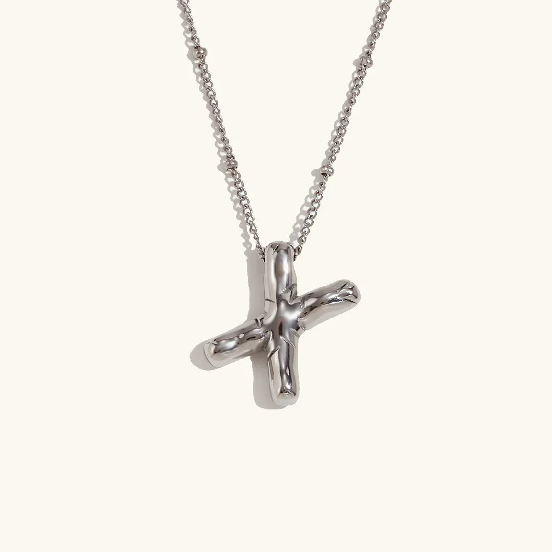 [Royal Vicky]Balloon Gold Initial Necklace