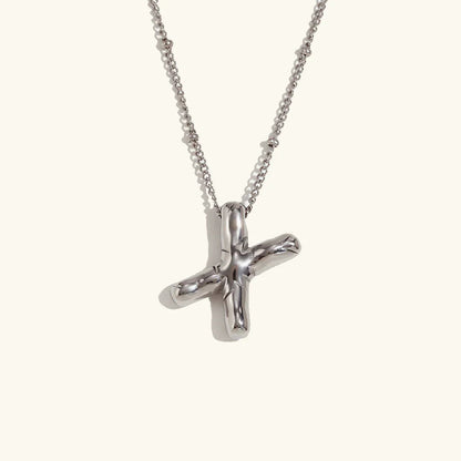 [Royal Vicky]Balloon Gold Initial Necklace