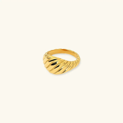 [Royal Vicky]Ylenna Gold Croissant Ring