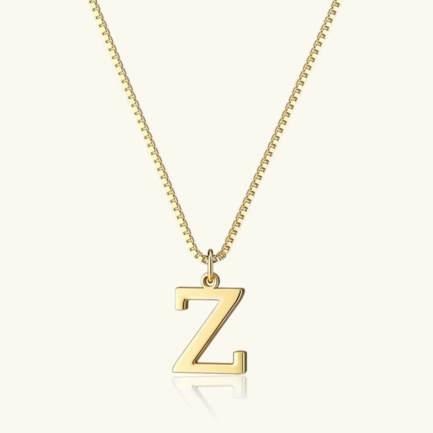 [Royal Vicky]Therese Letter Initial Gold Necklace