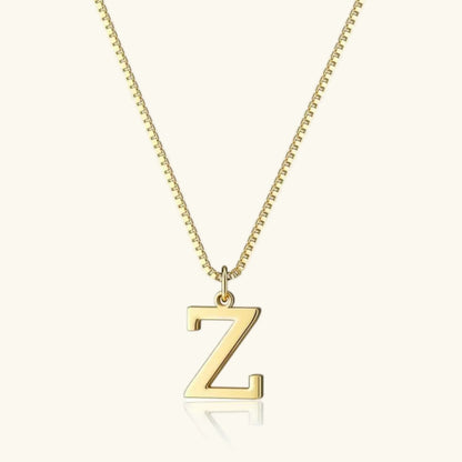[Royal Vicky]Therese Letter Initial Gold Necklace