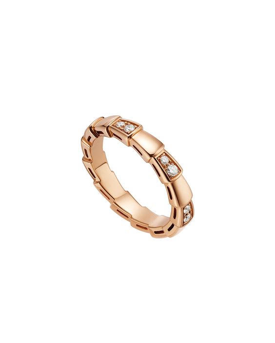[Vicky]SERPENTI RING ROTGOLD 3MM