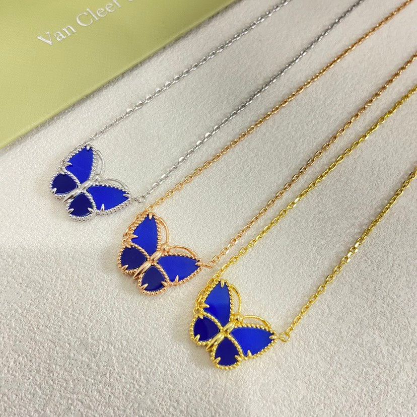 [Vicky] 2026 NEW LUCKY BUTTERFLY 1 MOTIFS NECKLACE