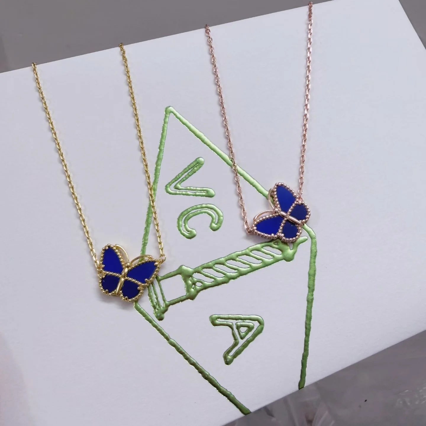 [Vicky] 2026 NEW LUCKY BUTTERFLY 1 MOTIFS NECKLACE