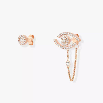 [Vicky]Lucky Eye Diamond Earrings