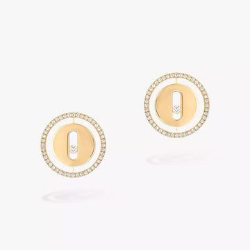 [Royal&Vicky]Lucky Move Diamond Earrings