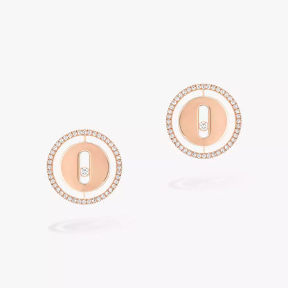 [Vicky]Lucky Move Diamond Earrings