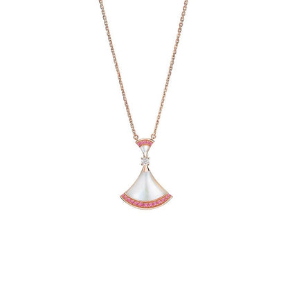 [Vicky]DREAM NECKLACE MOP PINK DIAMOND