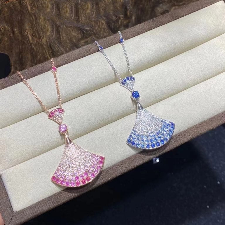 [Vicky]DREAM NECKLACE AGATE SILVER DIAMOND