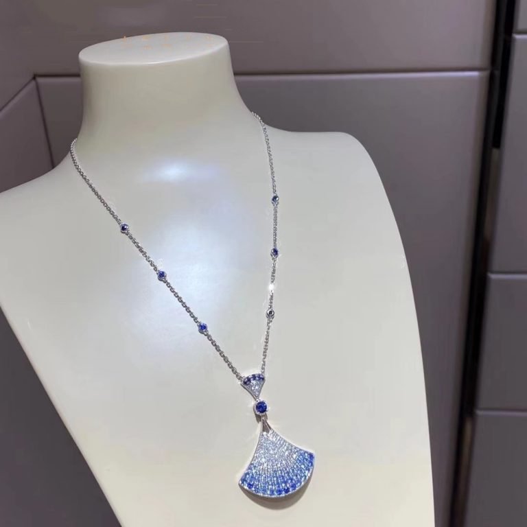 [Vicky]DREAM NECKLACE AGATE SILVER DIAMOND
