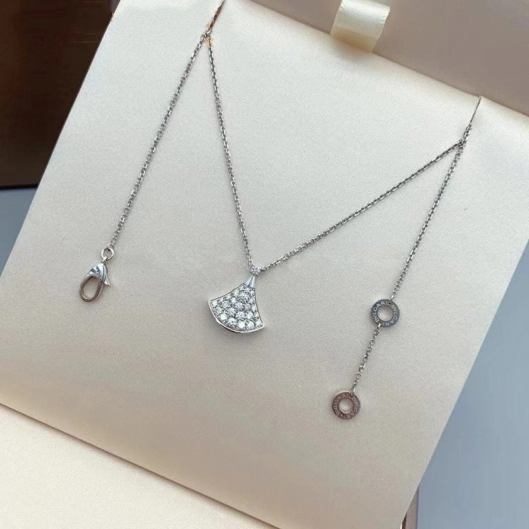 [Vicky]DREAM NECKLACE SILVER DIAMOND