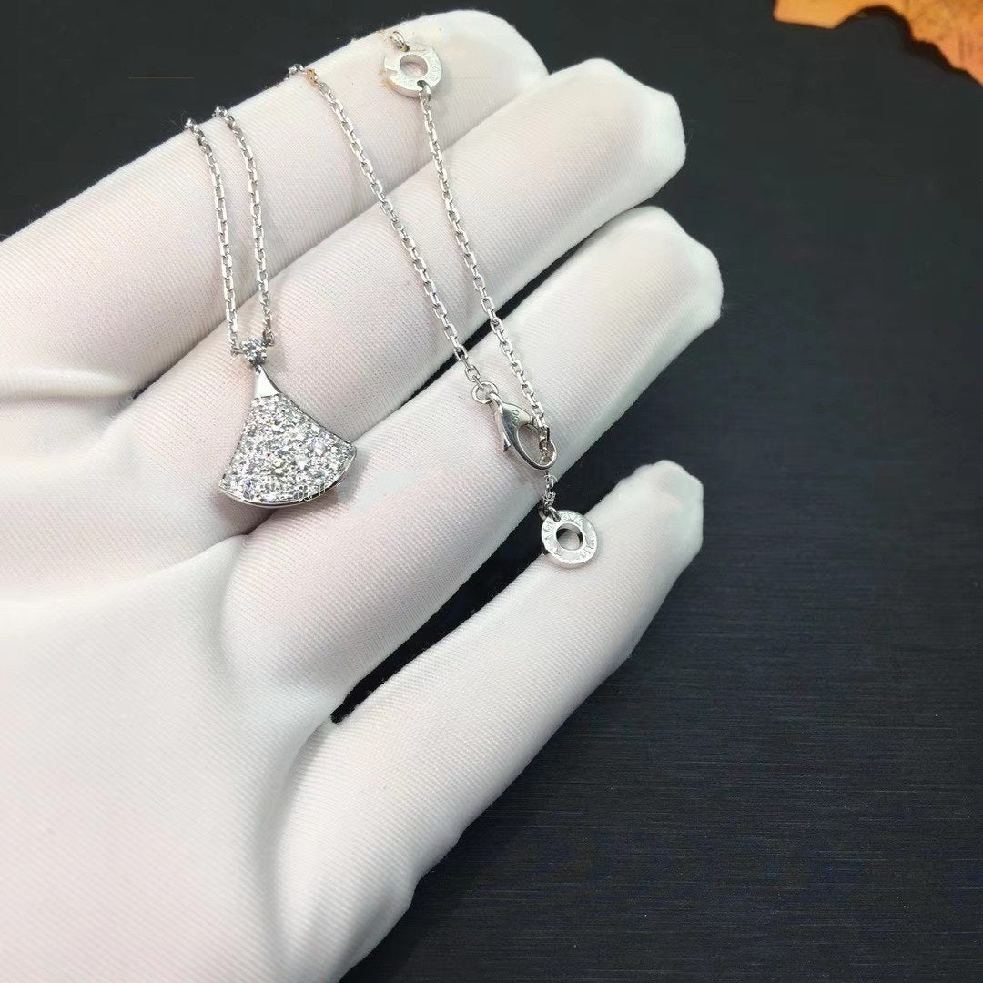 [Vicky]DREAM NECKLACE SILVER DIAMOND