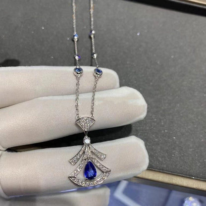 [Vicky]DREAM NECKLACE AGATE DIAMOND SILVER