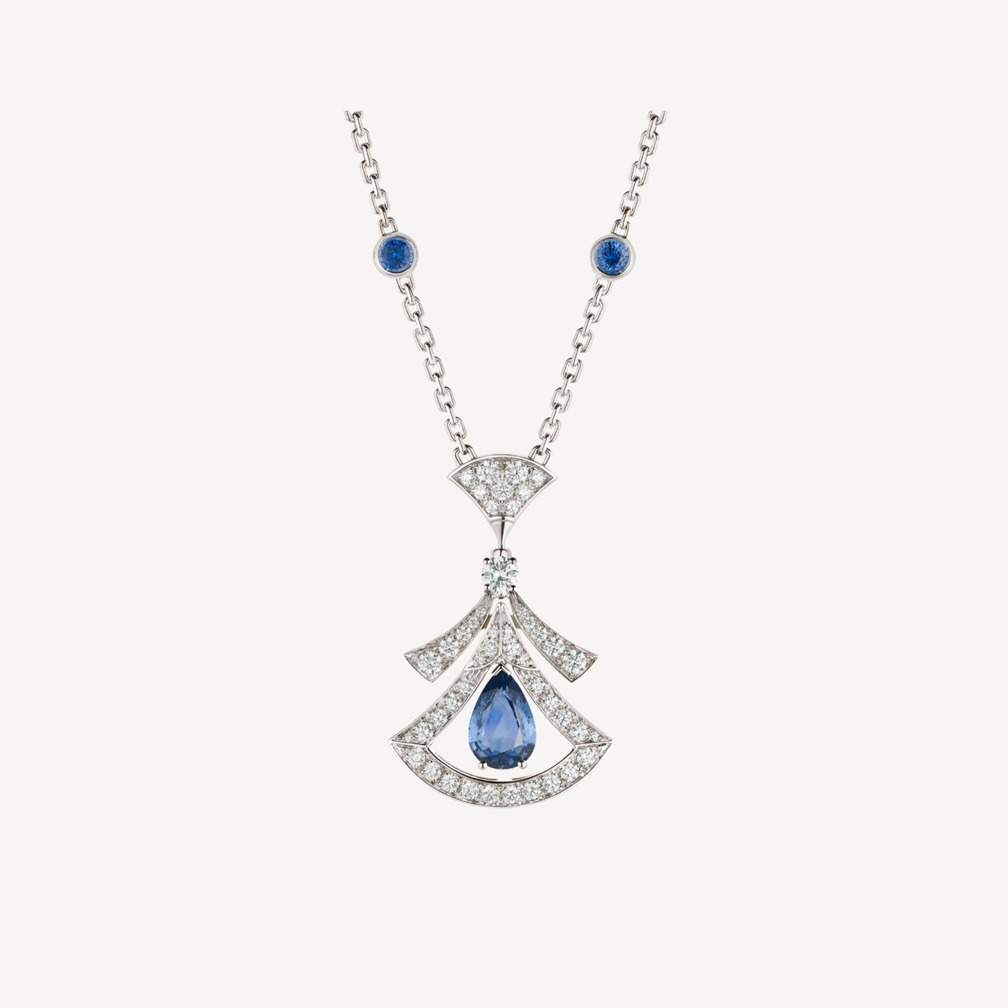 [Vicky]DREAM NECKLACE AGATE DIAMOND SILVER