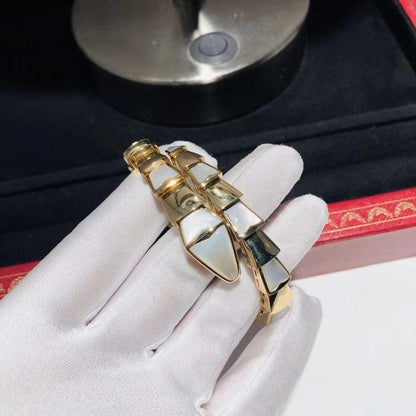[Vicky]SERPENTI BRACELET MOP GOLD
