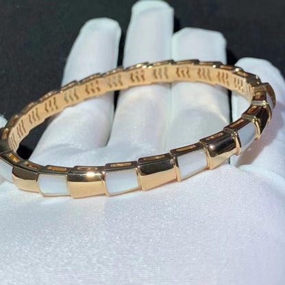 [Vicky]SERPENTI BRACELET PINK GOLD MOP