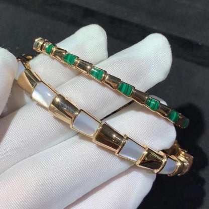 [Vicky]SERPENTI BRACELET PINK GOLD MOP