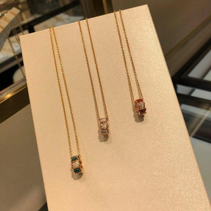 [Vicky]SERPENTI PEDANT DIAMOND NECKLACE