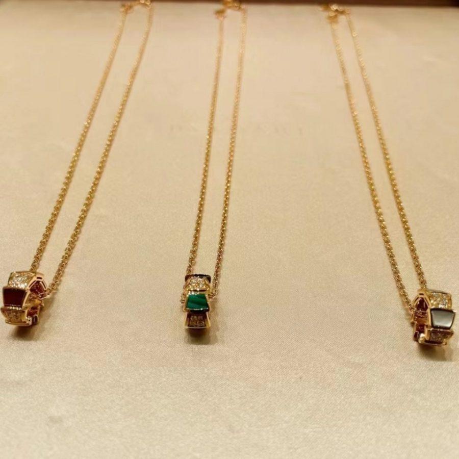 [Vicky]SERPENTI PEDANT DIAMOND NECKLACE