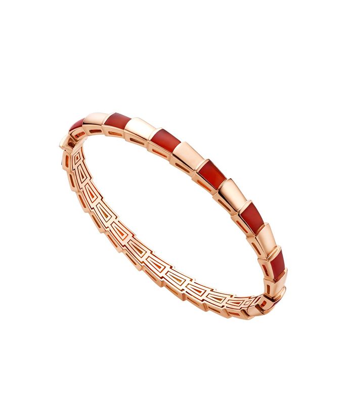 [Vicky]SERPENTI ARMBAND ROTGOLD RUBELLIT