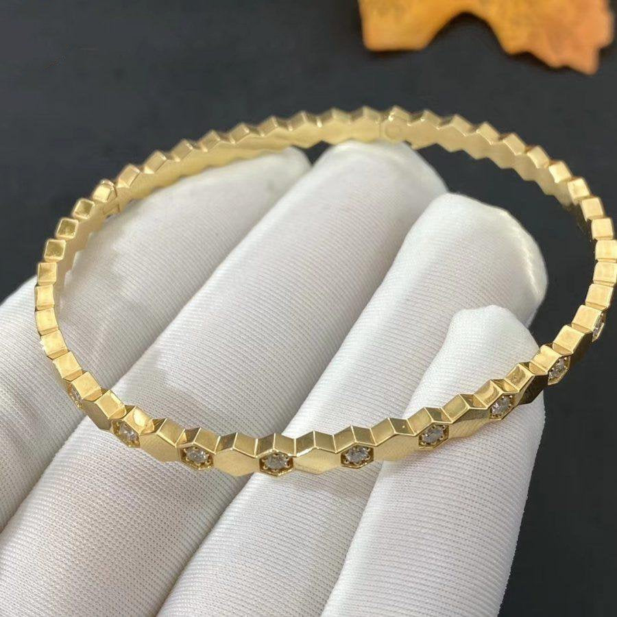 [Vicky]BEE LOVE GOLD DIAMOND BRACELET