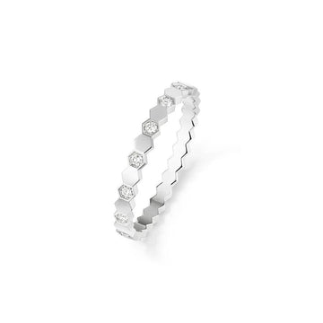 [Royal&Vicky]BEE LOVE RING SILVER DIAMOND