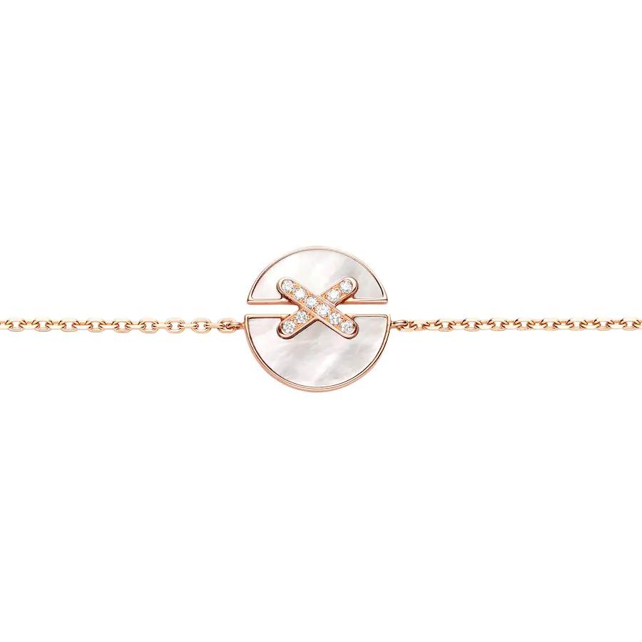 [Vicky]JEUX DE BRACELET MOP ROSA GOLD DIAMANTEN