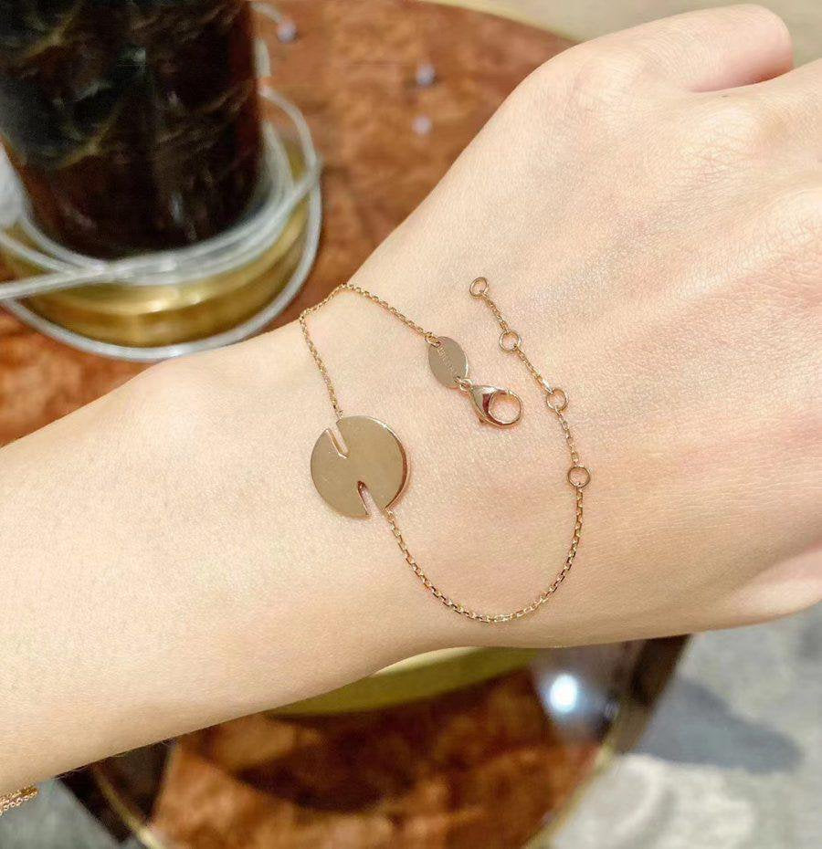 [Vicky]JEUX DE BRACELET MOP ROSA GOLD DIAMANTEN