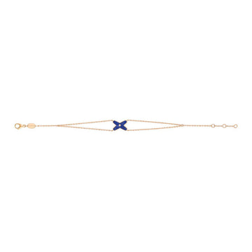 [Royal&Vicky]Hollow Design Four-Leaf Clover Flower Shape Bracelet