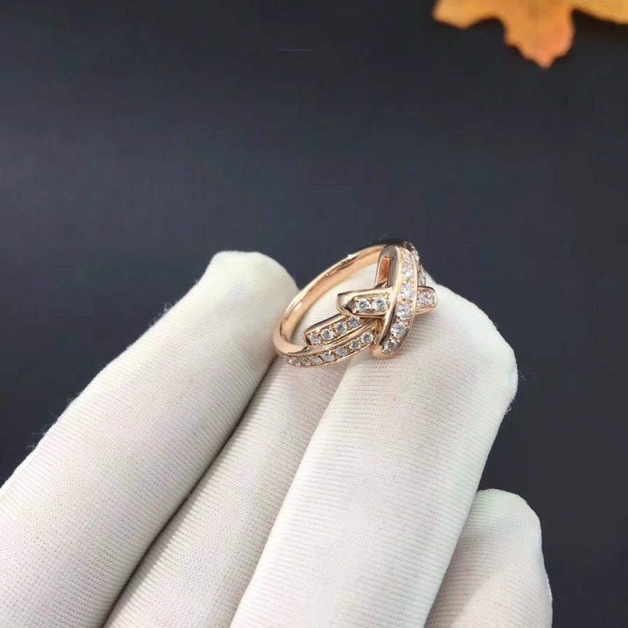 [Vicky]JEUX DE RING ROSA GOLD DIAMANT