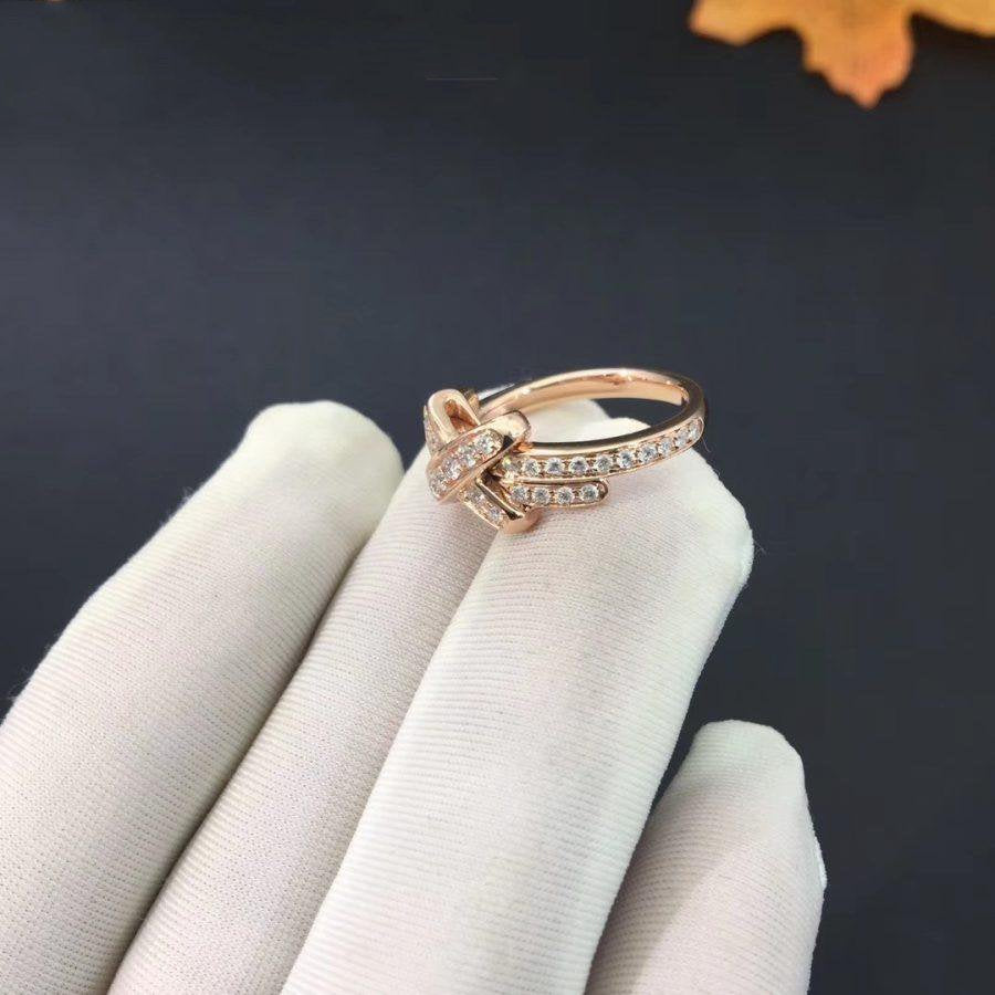 [Vicky]JEUX DE RING ROSA GOLD DIAMANT