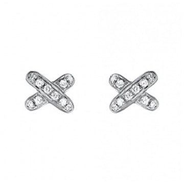 [Royal&Vicky]JEUX DE DIAMOND EARRINGS