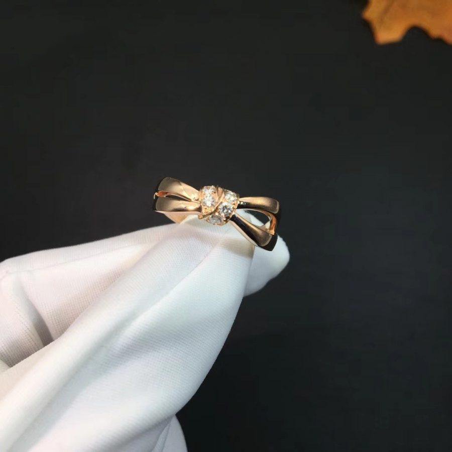 [Royal&Vicky]LIENS RING PINK GOLD DIAMOND