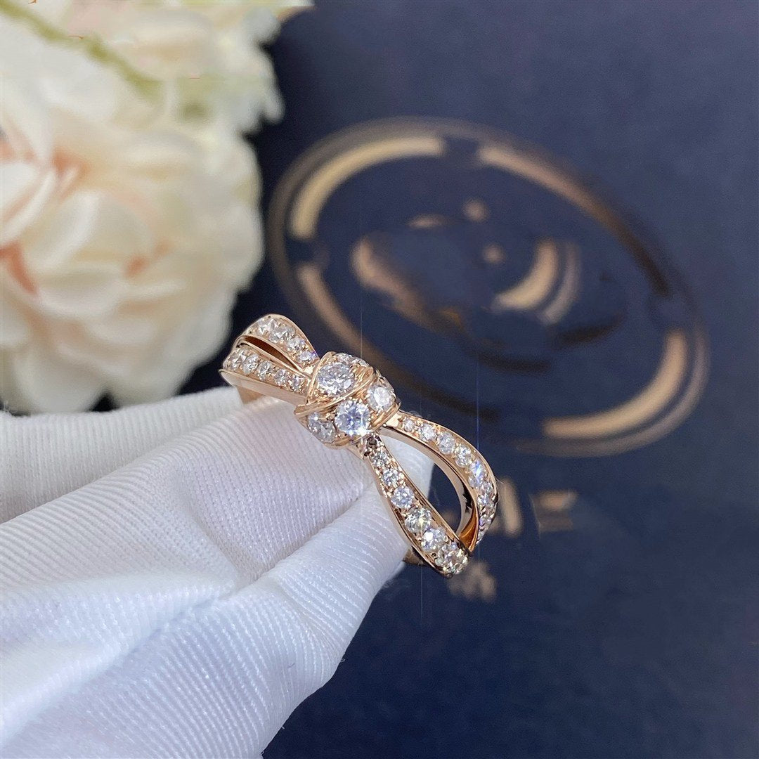 [Royal&Vicky]LIENS PINK GOLD DIAMOND RING