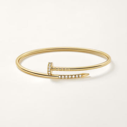 [Vicky Jewelry]JUSTE BRACELET 2.5MM DIAMONDS NEW