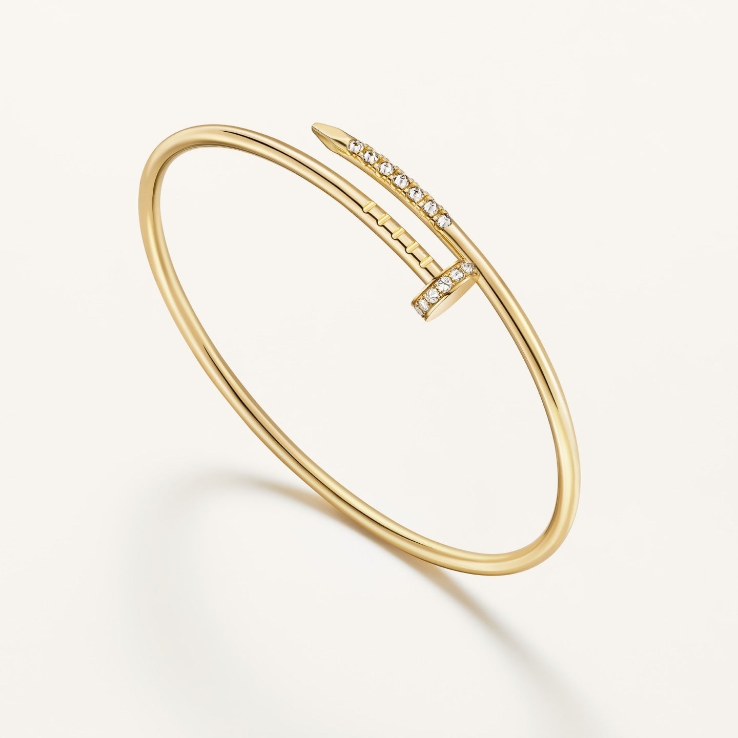 [Vicky]JUSTE BRACELET 2.5MM DIAMONDS NEW