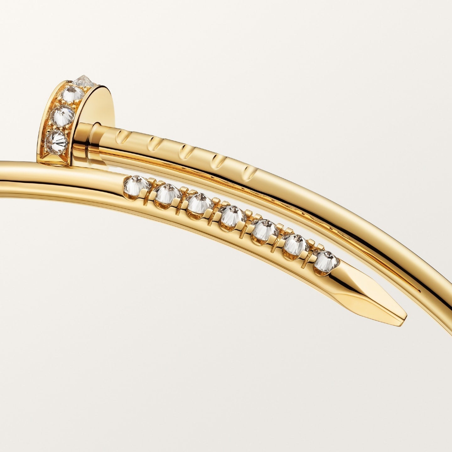 [Vicky Jewelry]JUSTE BRACELET 2.5MM DIAMONDS NEW