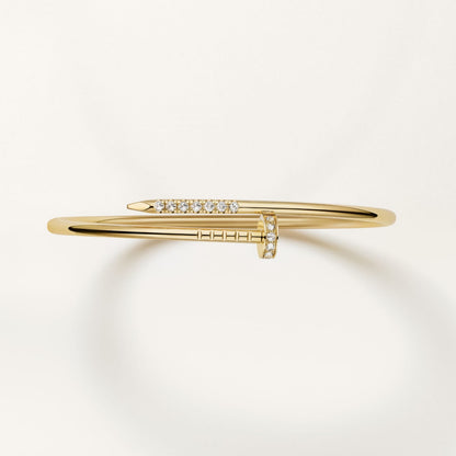 [Vicky Jewelry]JUSTE BRACELET 2.5MM DIAMONDS NEW