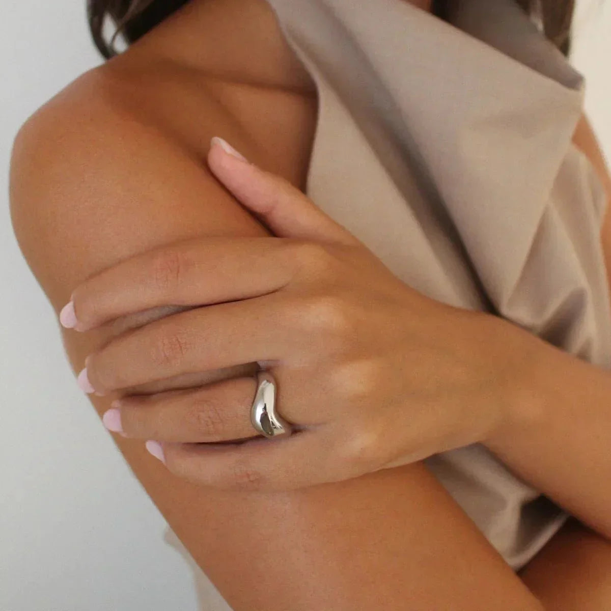 [Royal Vicky]Lana Formless Gold Ring