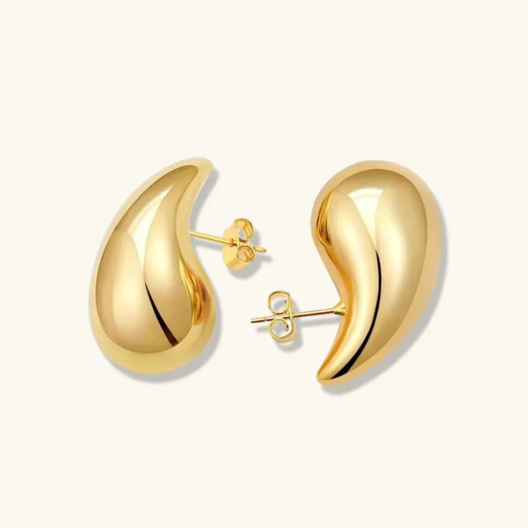 [Royal&Vicky]Sandra Teardrop Goldohrringe