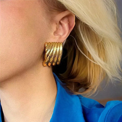 [Royal Vicky]Alisa Gold Earrings