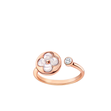 [Royal&Vicky]SUN 1 DIAMOND PINK MOP RING