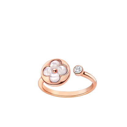 [Vicky]SUN 1 DIAMANT ROSA MOP RING